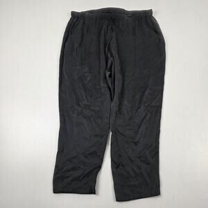 Eileen Fisher Pants Womens Small Pull On Elastic Waist Relaxed Fit Silk Trousers